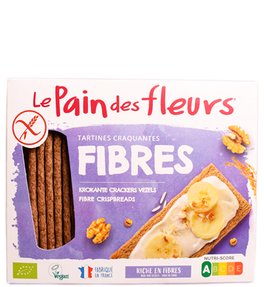Fibreknækbrød, Glutenfri og Økologisk